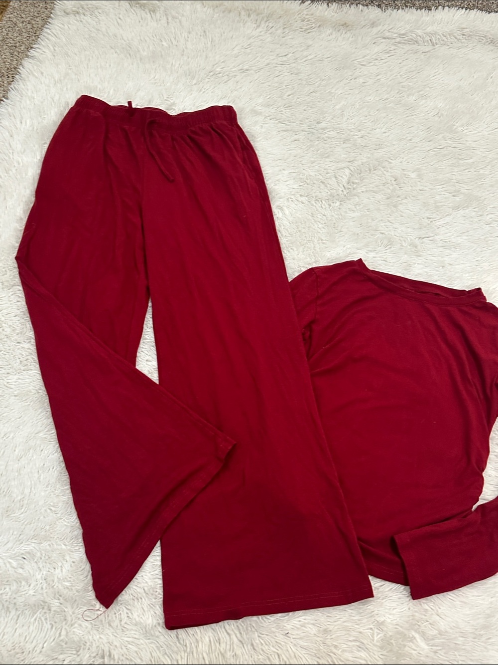 💕 Darong 2 Piece Pant Set Lounge Set